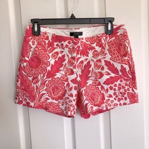 J. Crew Textured Mid Rise Chino Shorts